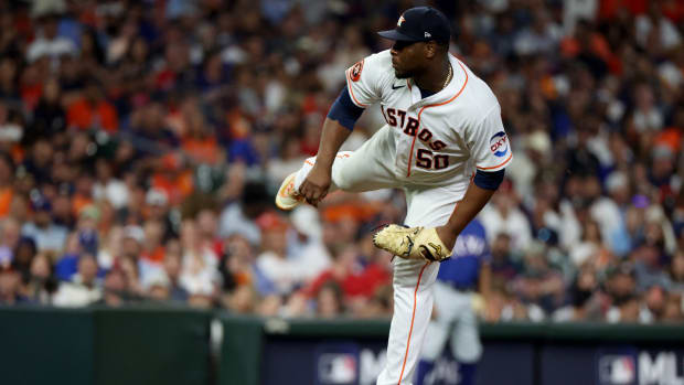 Houston Astros pitcher Hector Neris